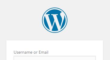 WordPress Admin Page