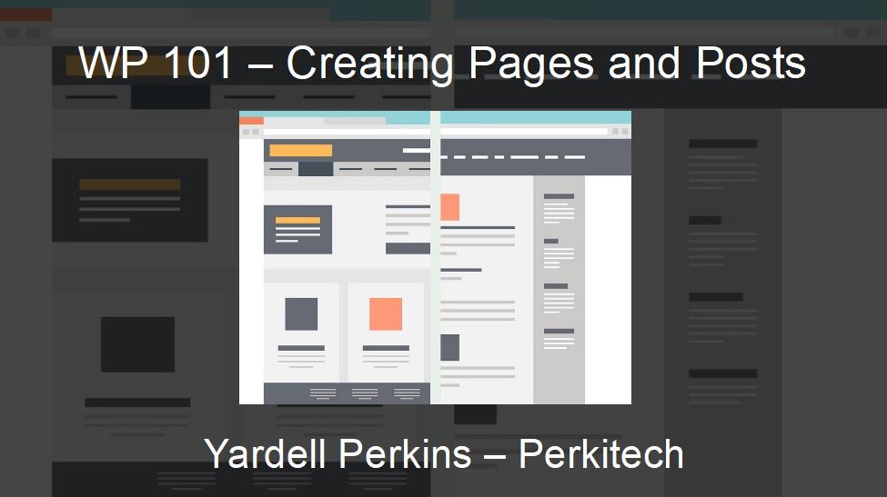 Creating Pages and Posts in WordPress